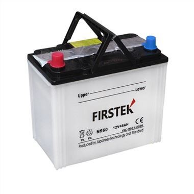 NS60S 12V 45AH JIS ڈرائی چارجڈ کار کی بیٹری