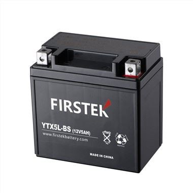 YTX5L-BS موٹر سائیکل بیٹری